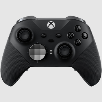 A Series 2 Xbox Elite kontroller részletes nézete